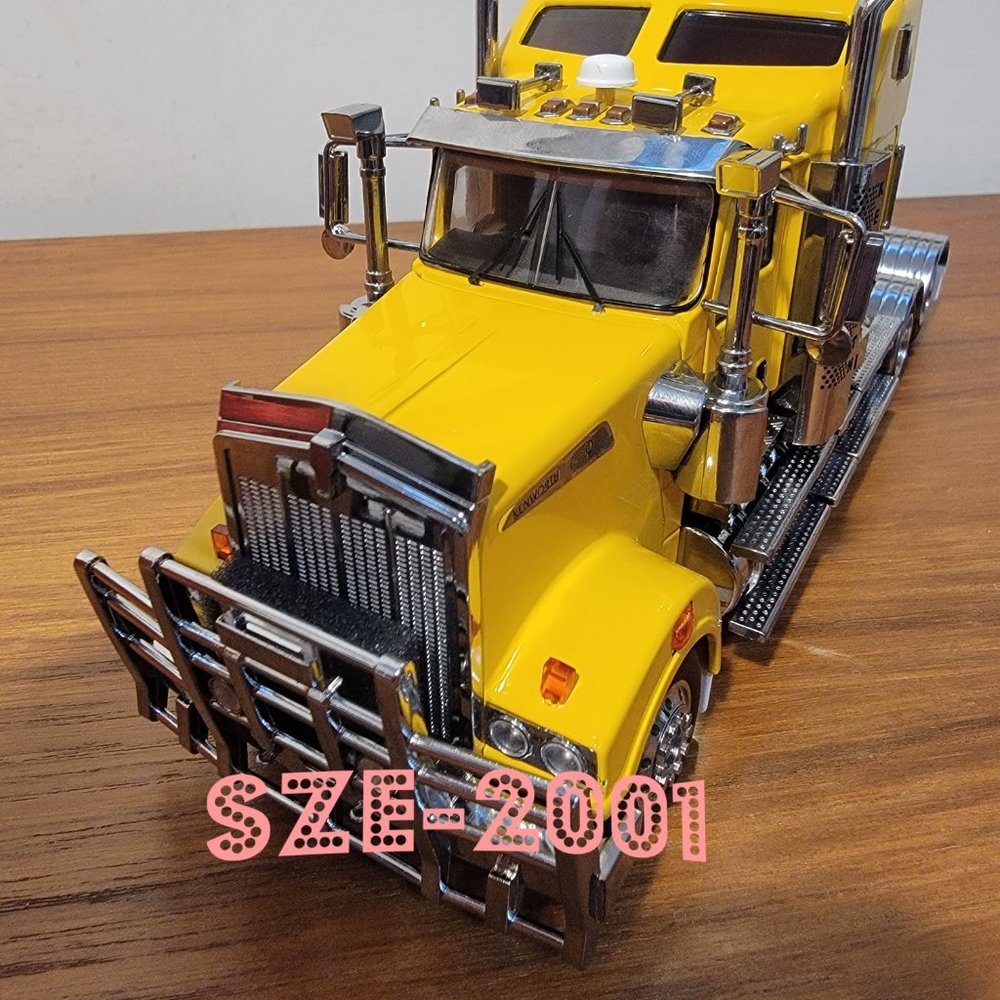 Exclusive Kenworth T909 Yellow Prime Mover Australian Truck 1/32 DieCast Model